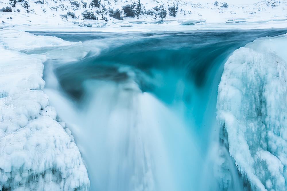 waterval in IJsland