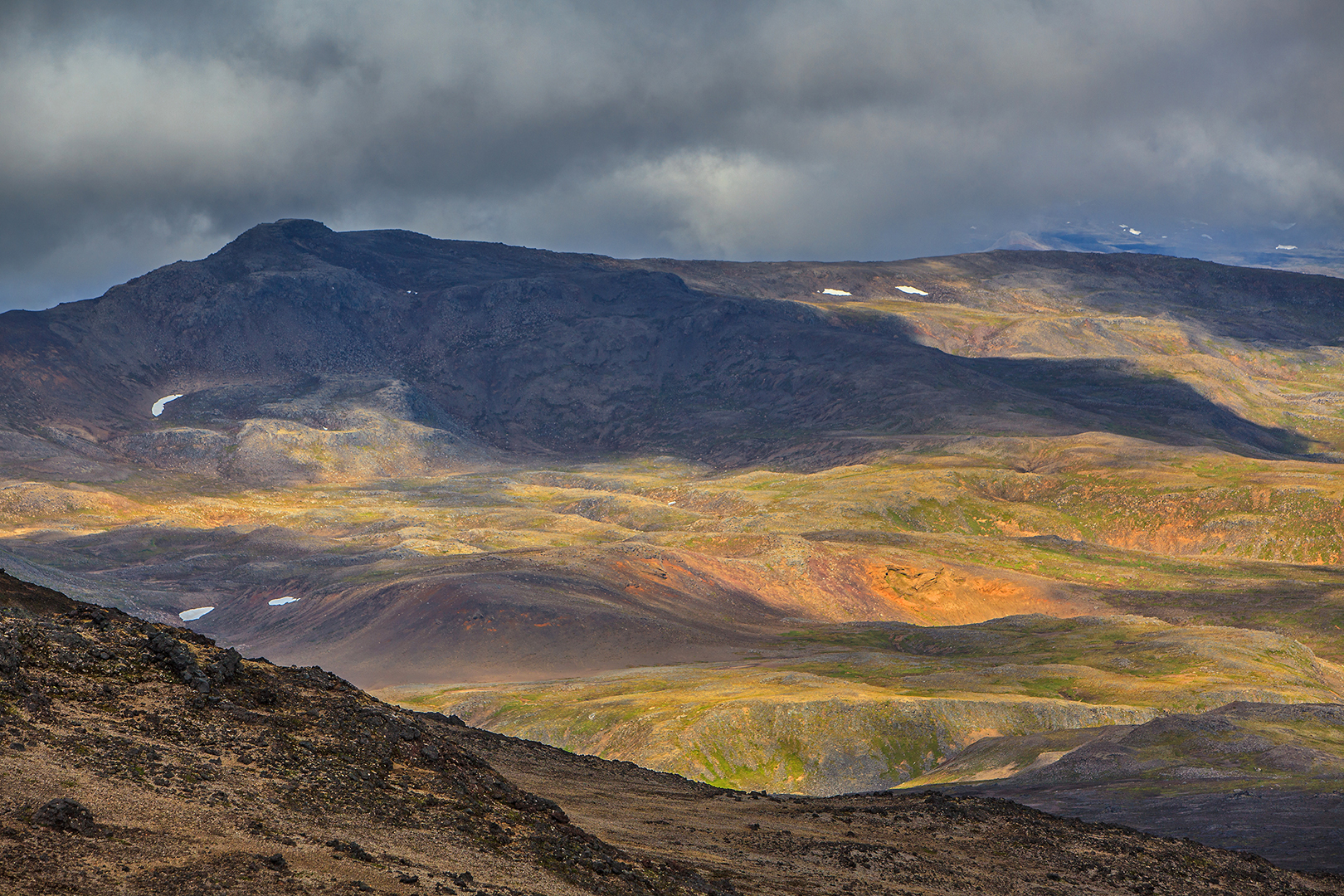 Vulkaanlandschap, IJsland