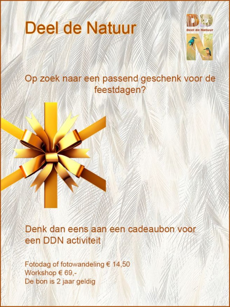Geef eens een cadeaubon!
