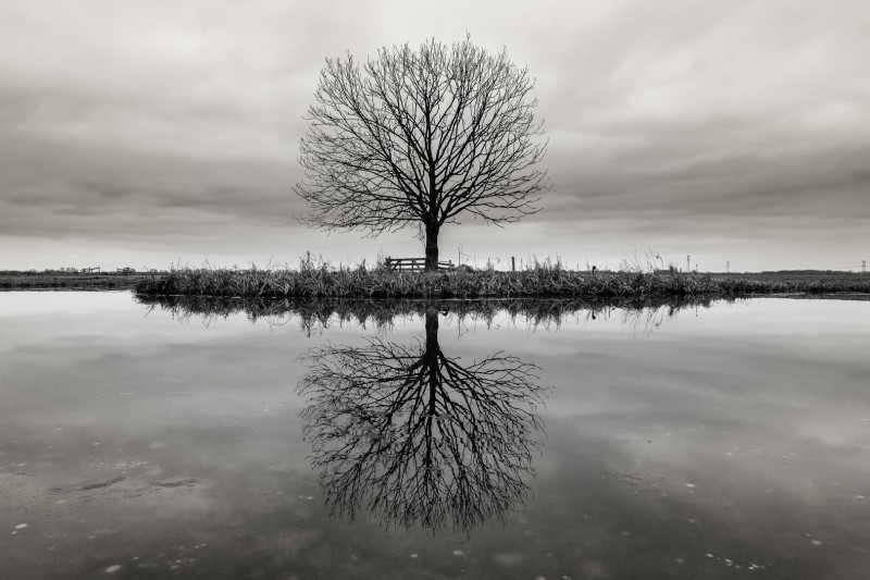 Spiegelbeeld mag ik even .....