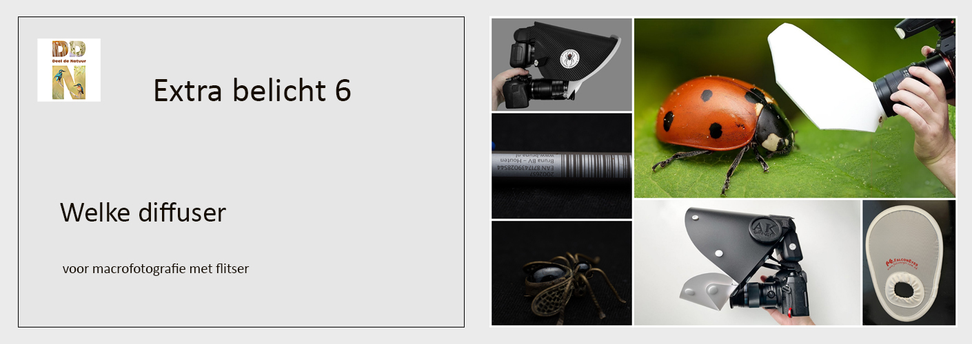 Welke diffuser voor macrofotografie met flitser?