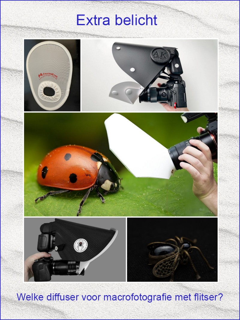 Welke diffuser voor macrofotografie met flitser