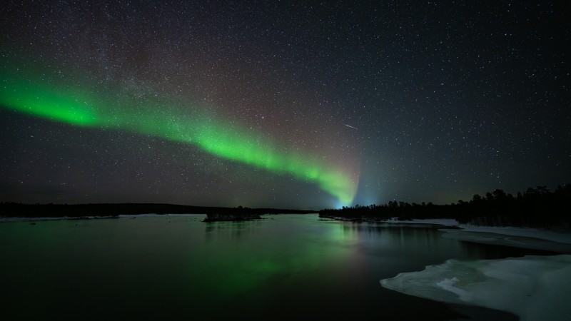 Noorderlicht aan de Paatsjoki (2)