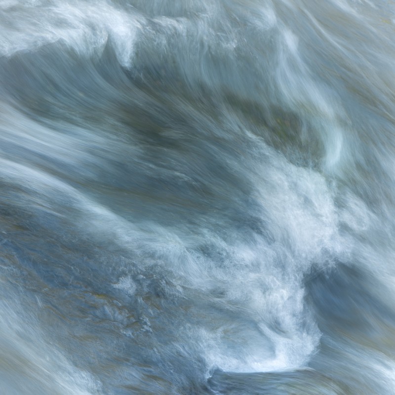 The movement of water